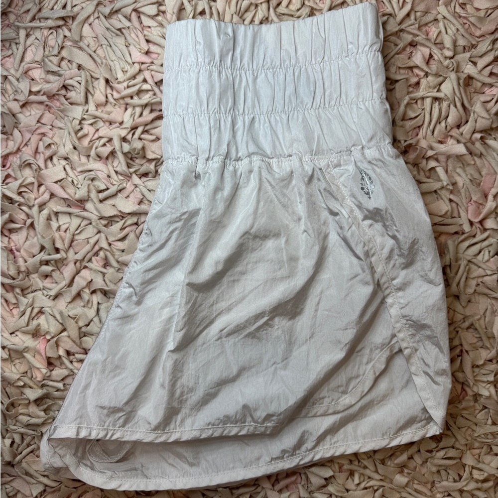 Free People Movement The Way Home Shorts in White — Size Medium!